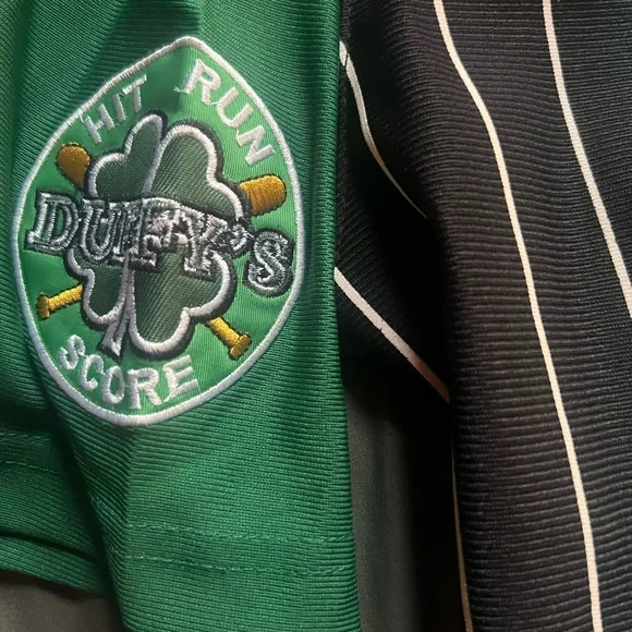 Black and Green Striped Jersey - Picture 3 of 3